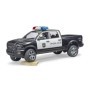 Bruder camion de politie RAM 2500 cu politist si accesorii